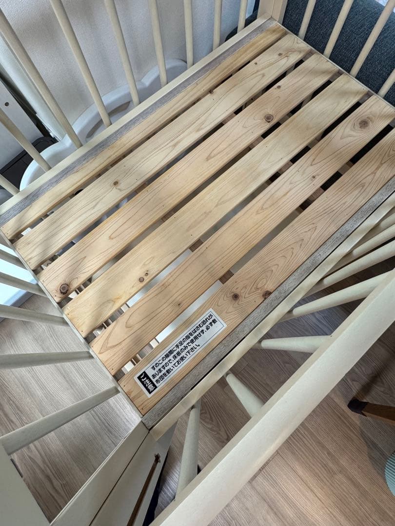 サワベビー トリプルスライドミニベッド P型コパン 90✖️60キャスター付き