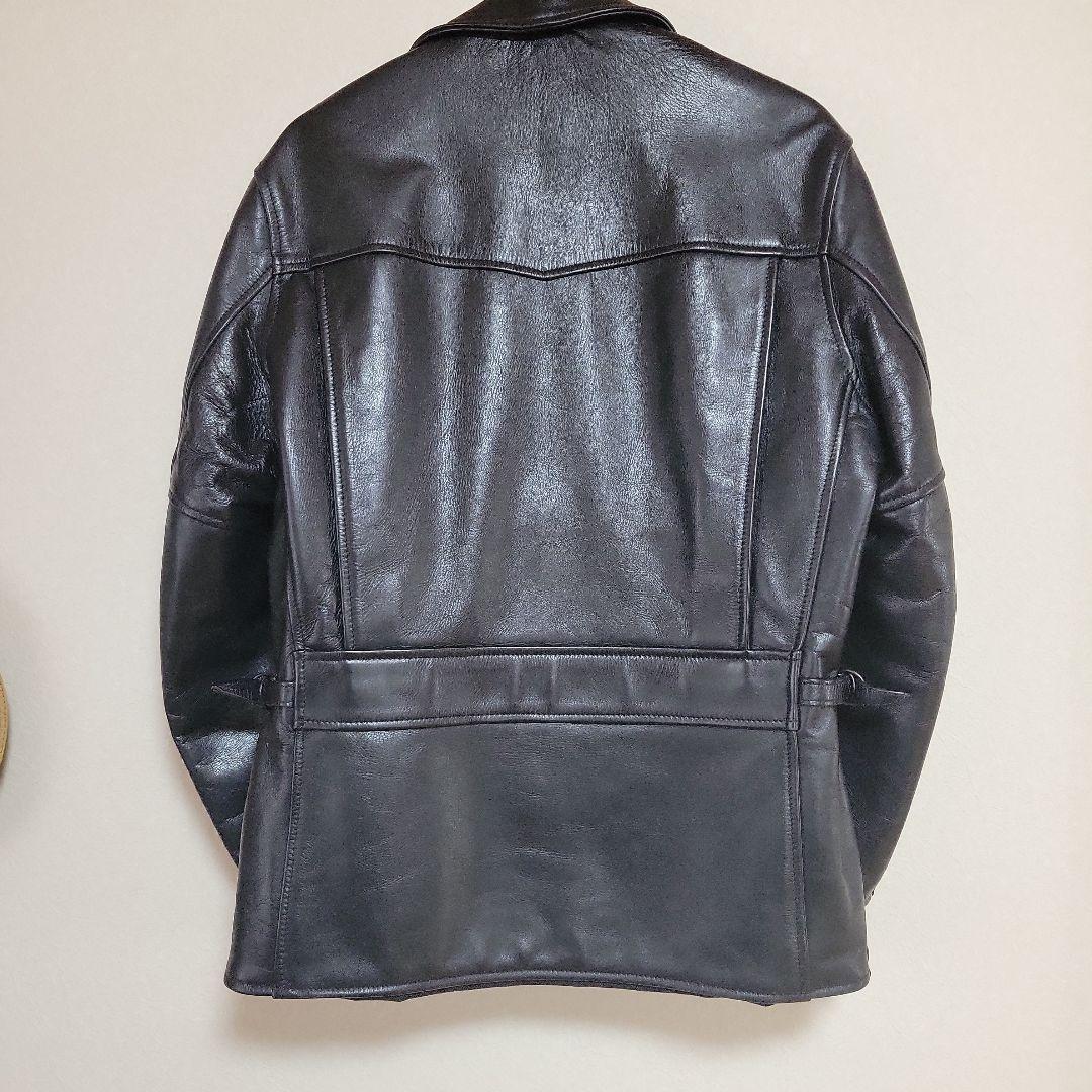 AeroLeathers　エアロレザー　カーコート　ライダース　レザージャケット