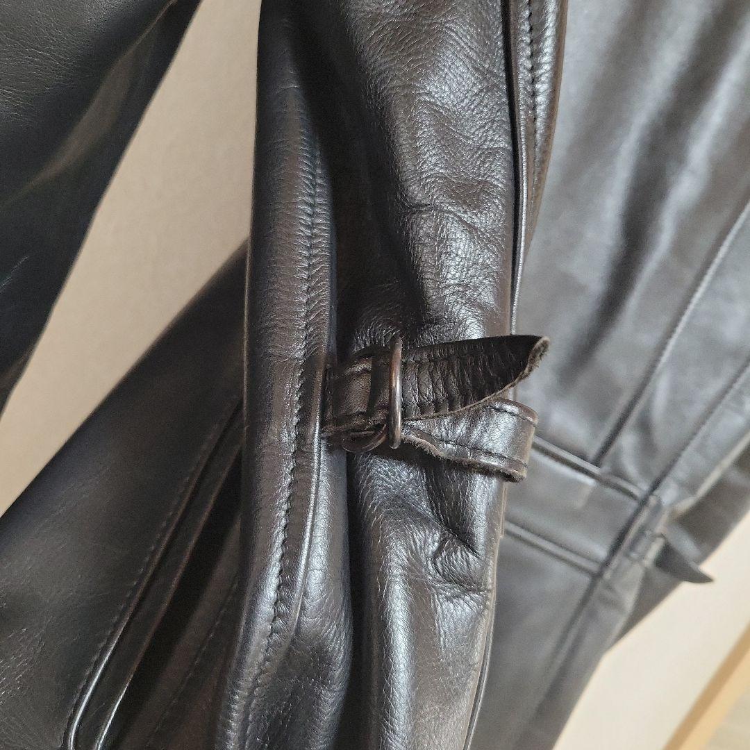 AeroLeathers　エアロレザー　カーコート　ライダース　レザージャケット