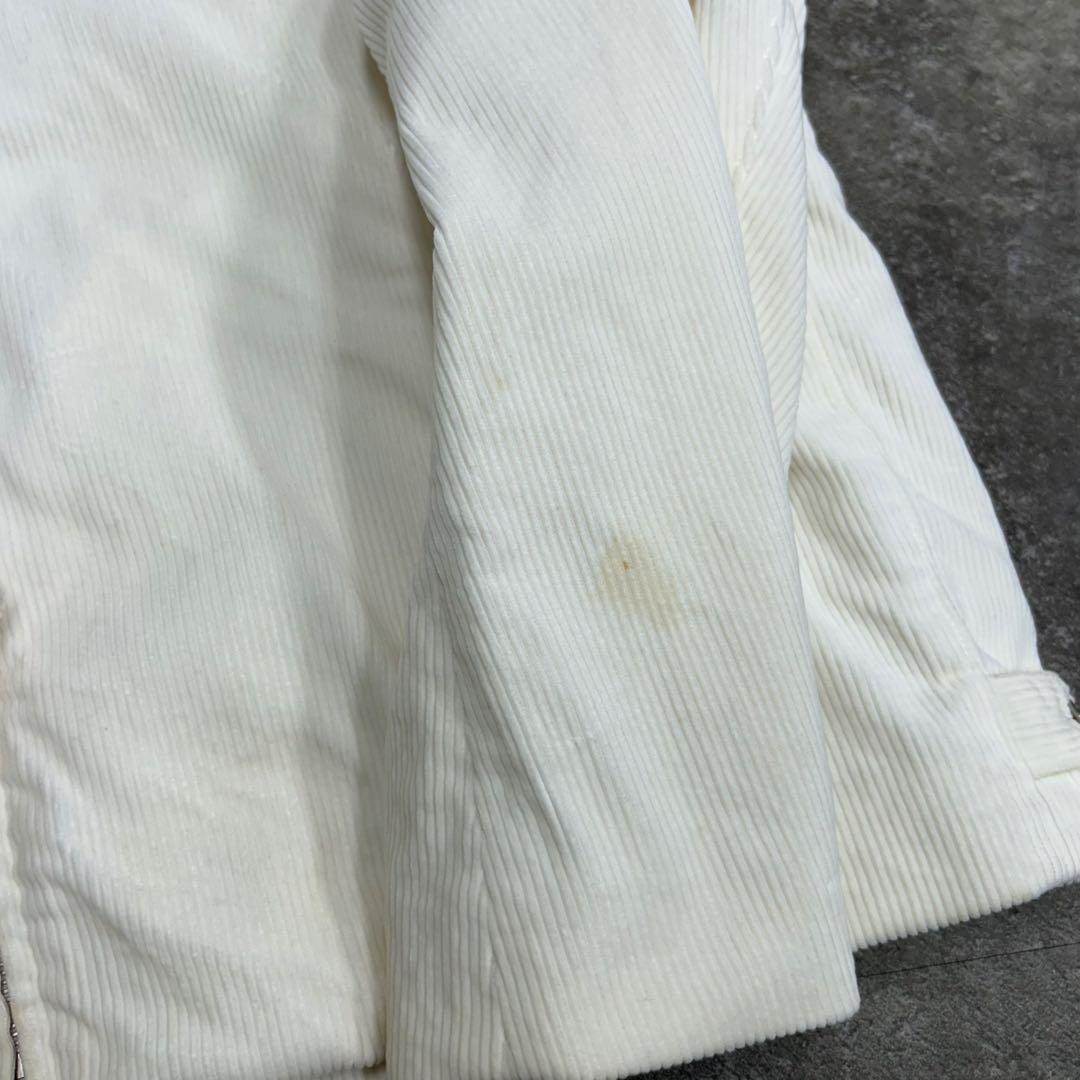 17AW AURALEE DOUBLE FACE ZIP BLOUSON 3 白