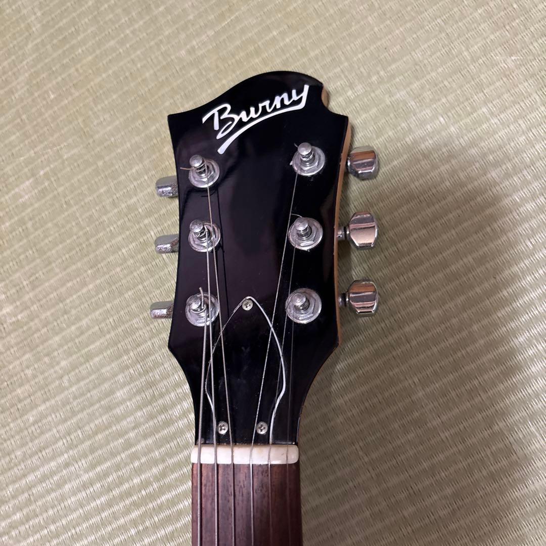 Burny バーニー エレキギター シャチ シルバー