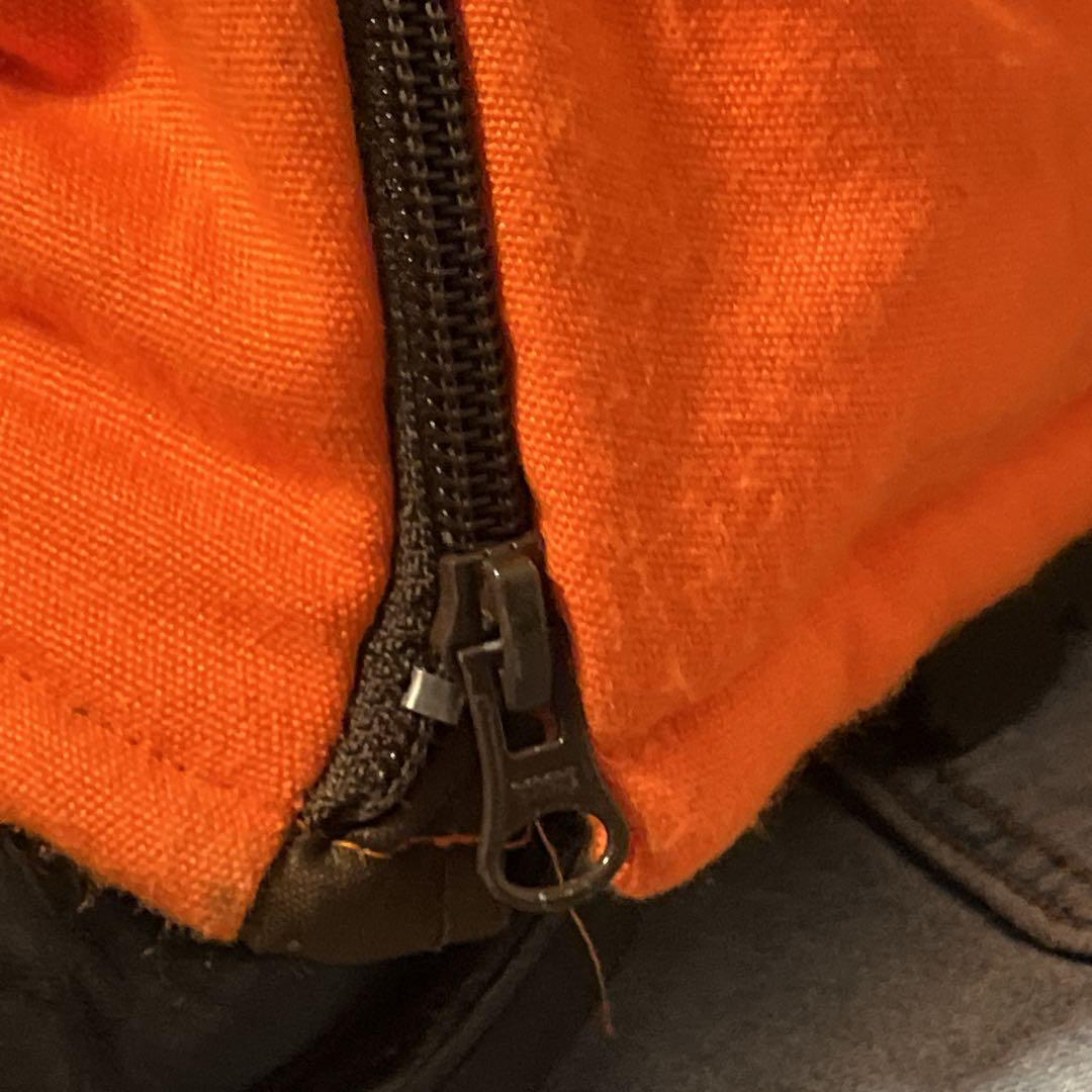 家*猫様 USA製 Duxbak 中綿 ツナギ 防寒 オレンジ XL 90s ビ