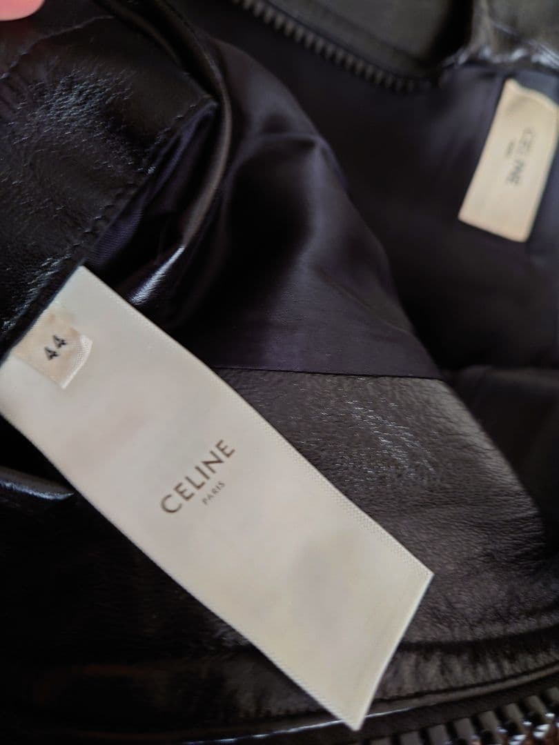 CELINE セリーヌ エディスリマン着 キムタク着 20ss レザージャケット