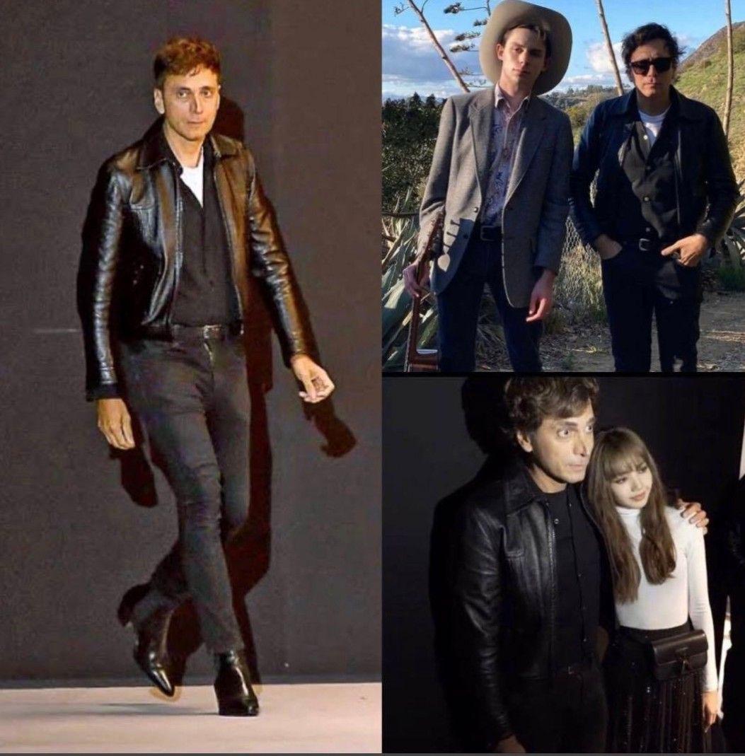 CELINE セリーヌ エディスリマン着 キムタク着 20ss レザージャケット