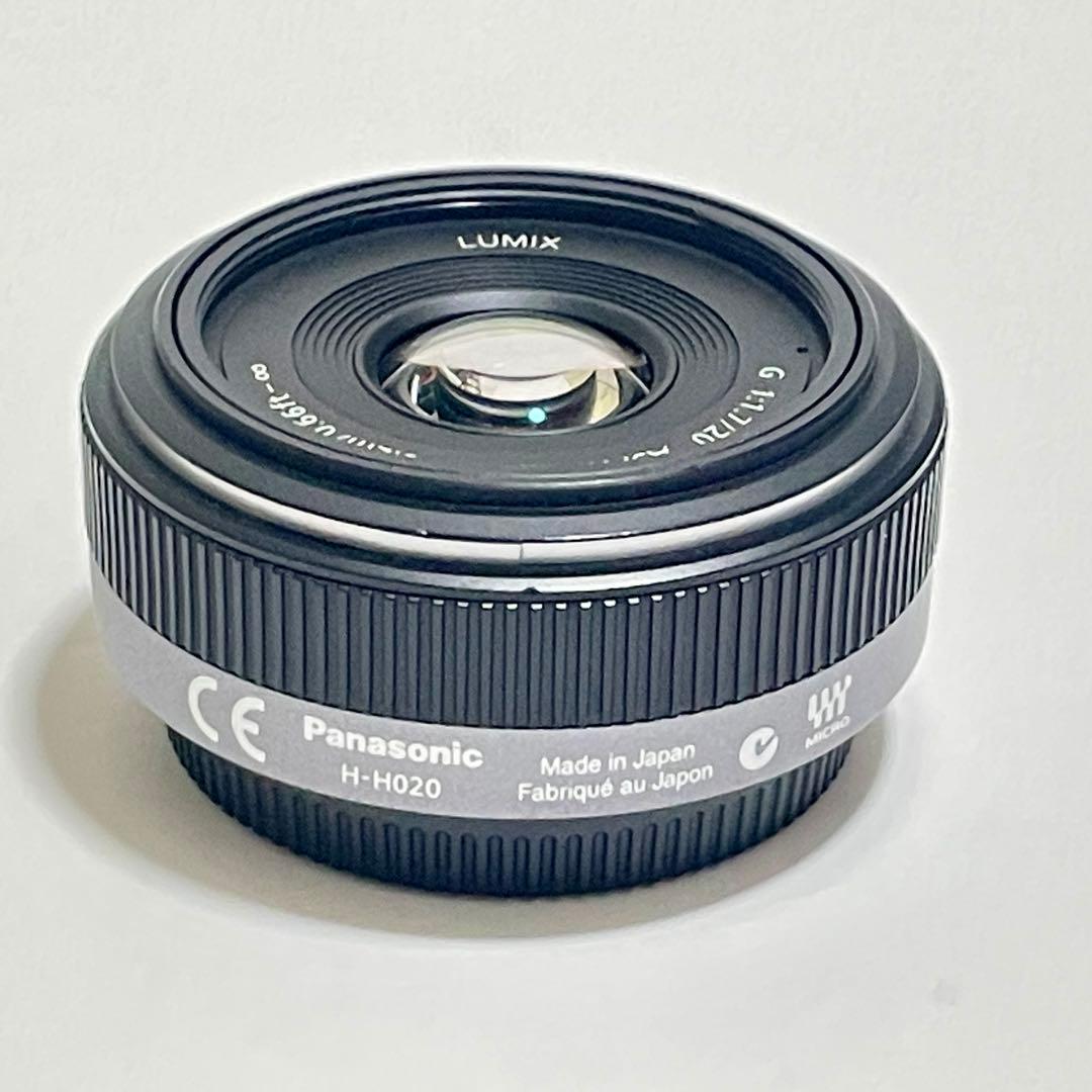 ★美品★ LUMIX G 20mm/f1.7 ASPH. H-H020 レンズ