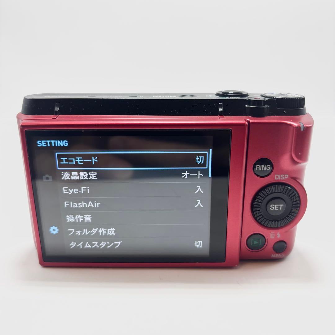 【極美品】CASIO EXILIM EX-ZR1000 レッド