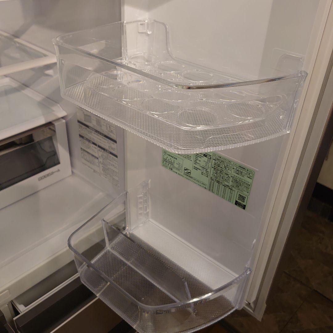 日立 6ドア 冷凍 冷蔵庫 2021年 r-h48r n 綺麗 使用少