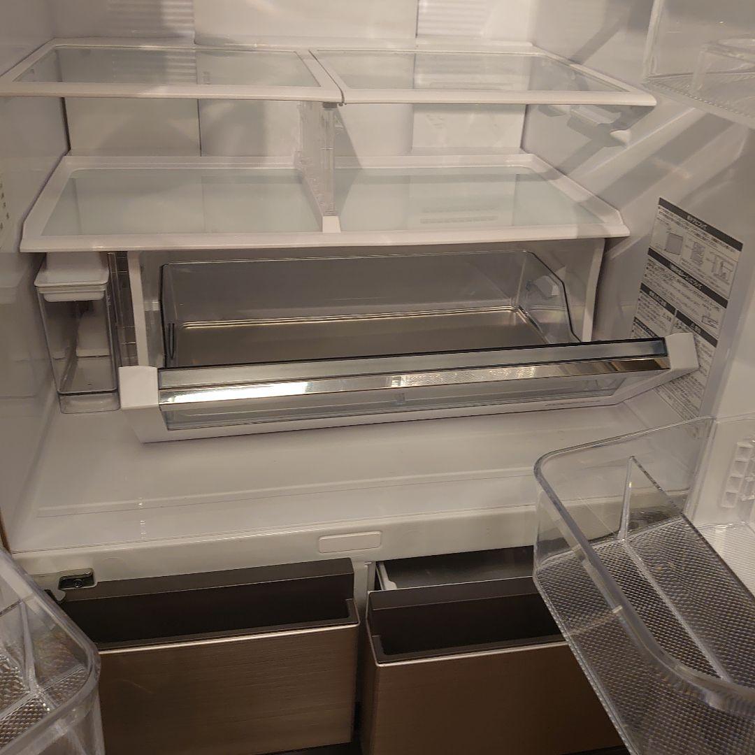 日立 6ドア 冷凍 冷蔵庫 2021年 r-h48r n 綺麗 使用少
