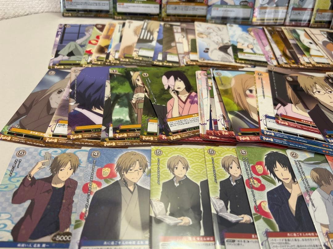 希少　プリズムコネクト　夏目友人帳　セット　ホロ　金箔サイン　色々　美品