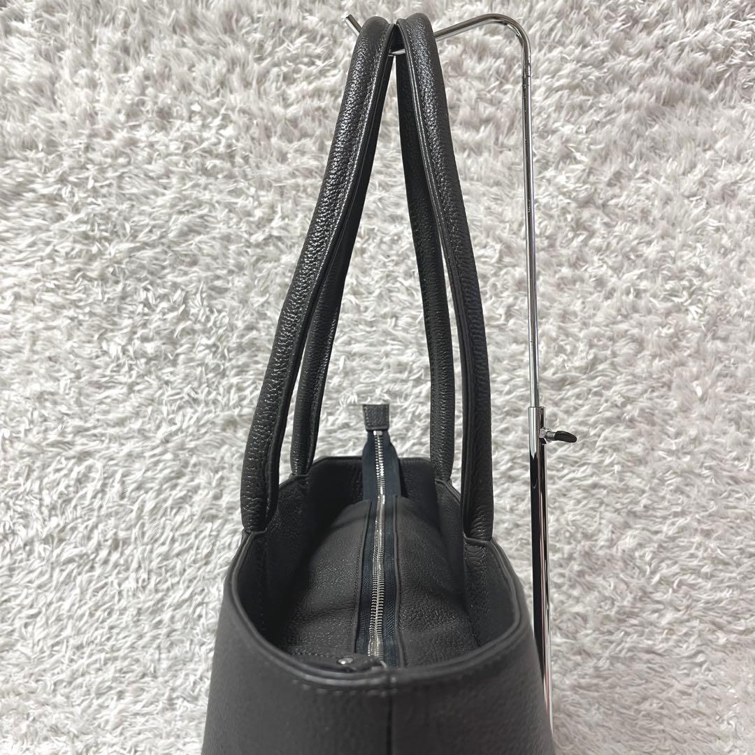 ✨美品✨希少色 RATOM トートバッグ ビジネスバッグ 肩掛け シボ革 A4可