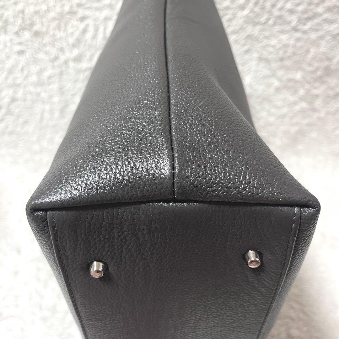 ✨美品✨希少色 RATOM トートバッグ ビジネスバッグ 肩掛け シボ革 A4可