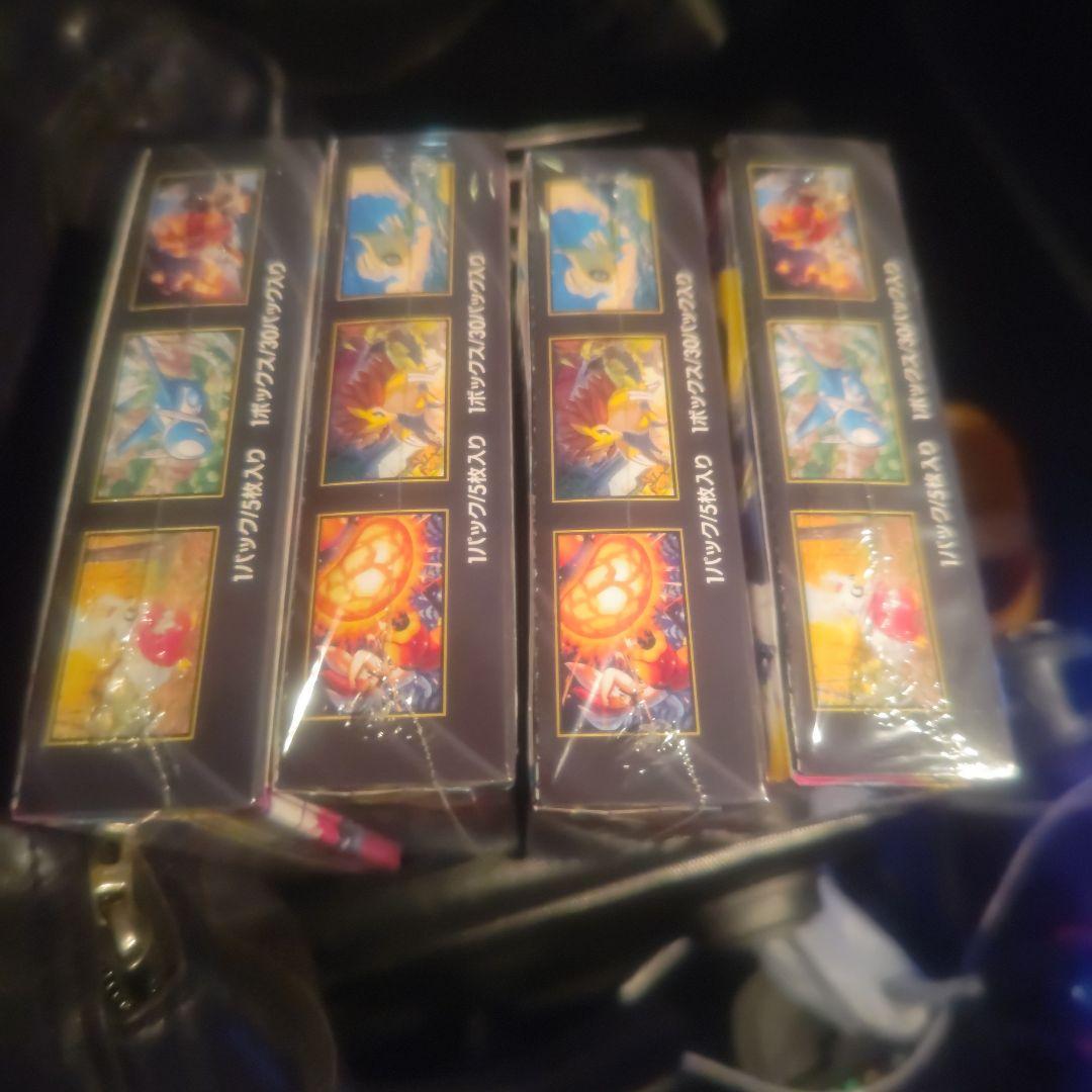 ポケモンカードメガブレイブ。メガシンフォニア各2BOXシュリンク付き