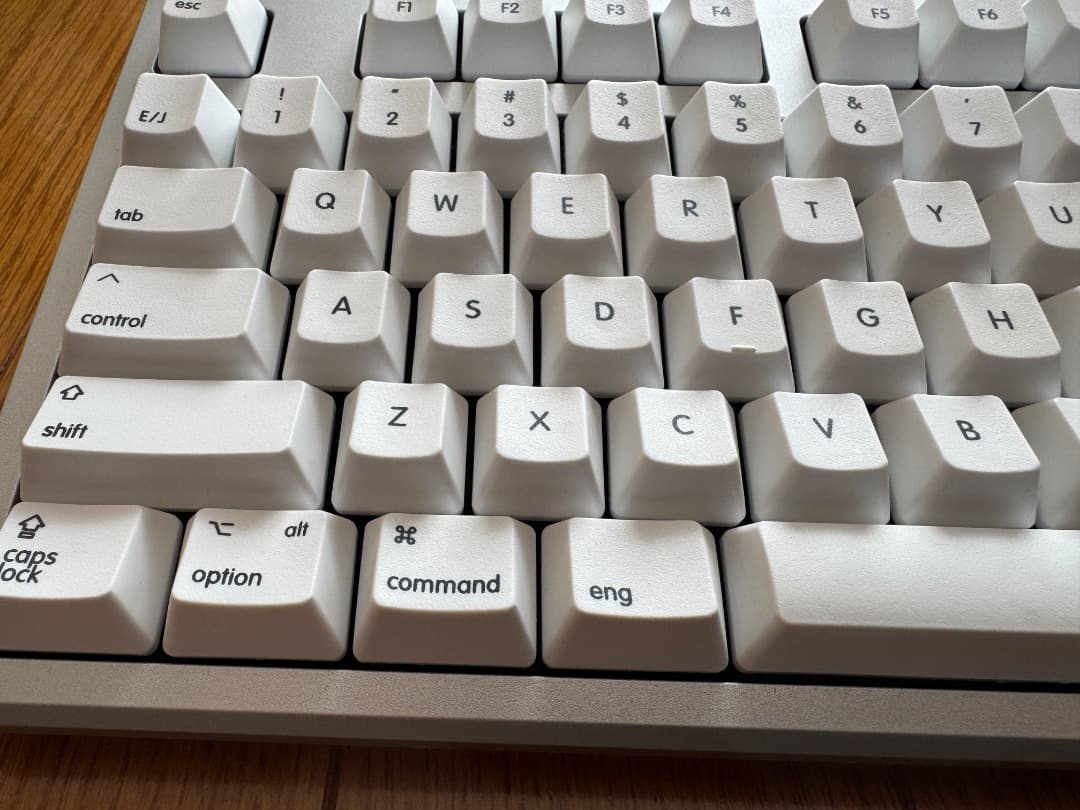 REALFORCE TKL for Mac　R2TL-JPVM-WH