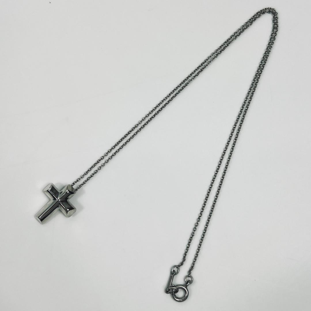ティファニー　ネックレス　ハートクロス　パロマ　シルバー　MBZ186