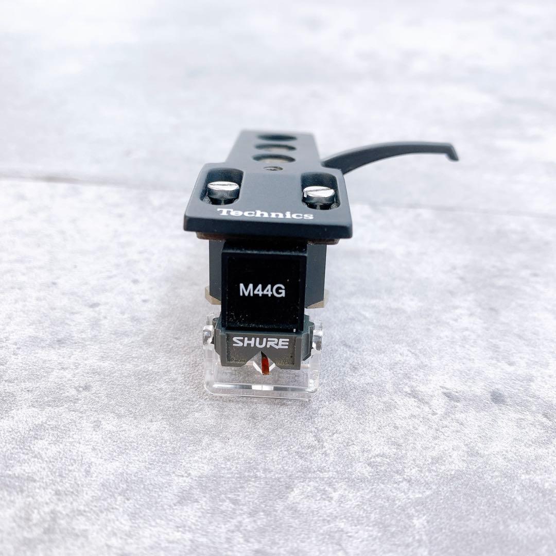 SHURE シュア　M44G レコードカートリッジ ヘッドシェルTechnics