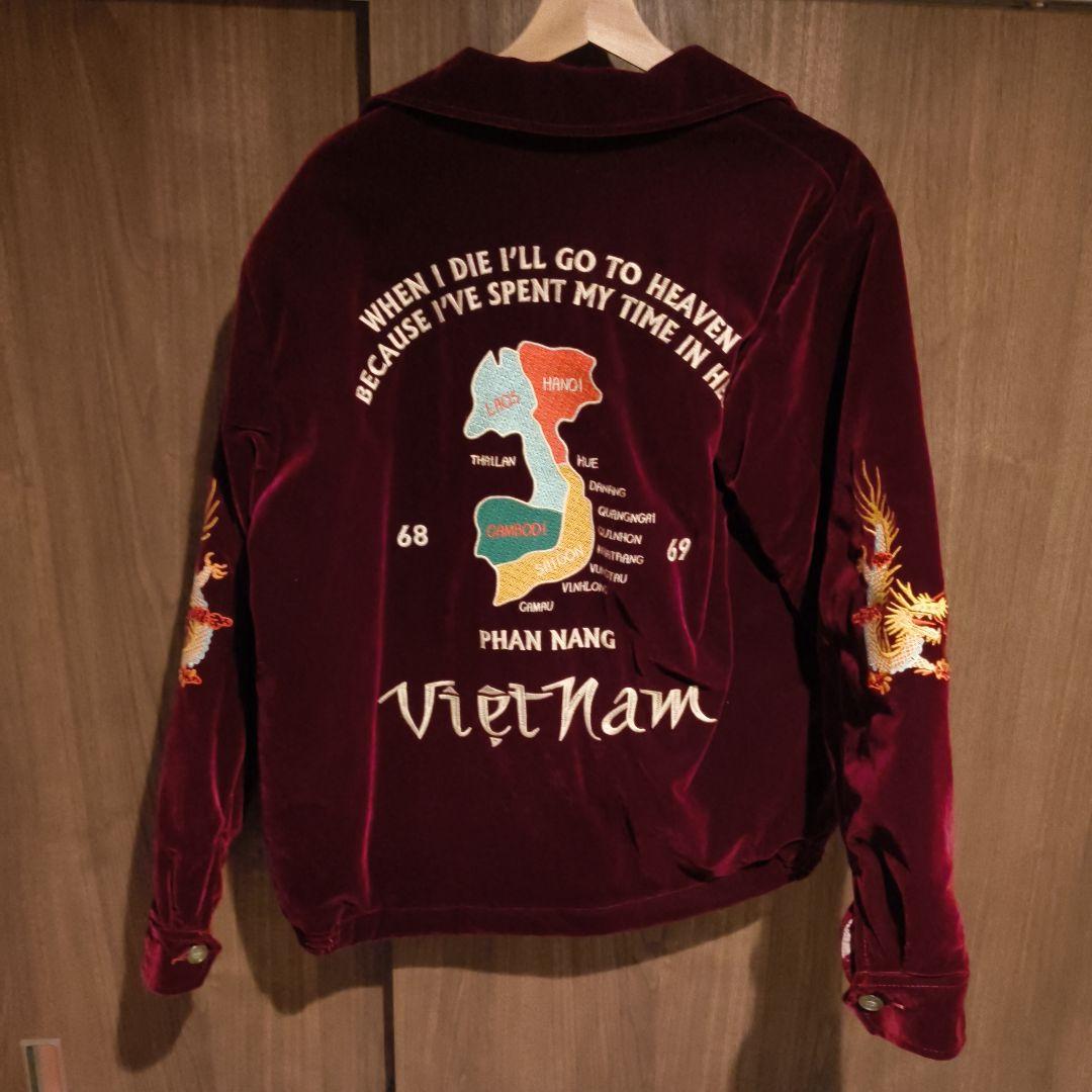 ワインレッド スカジャン ベトジャン