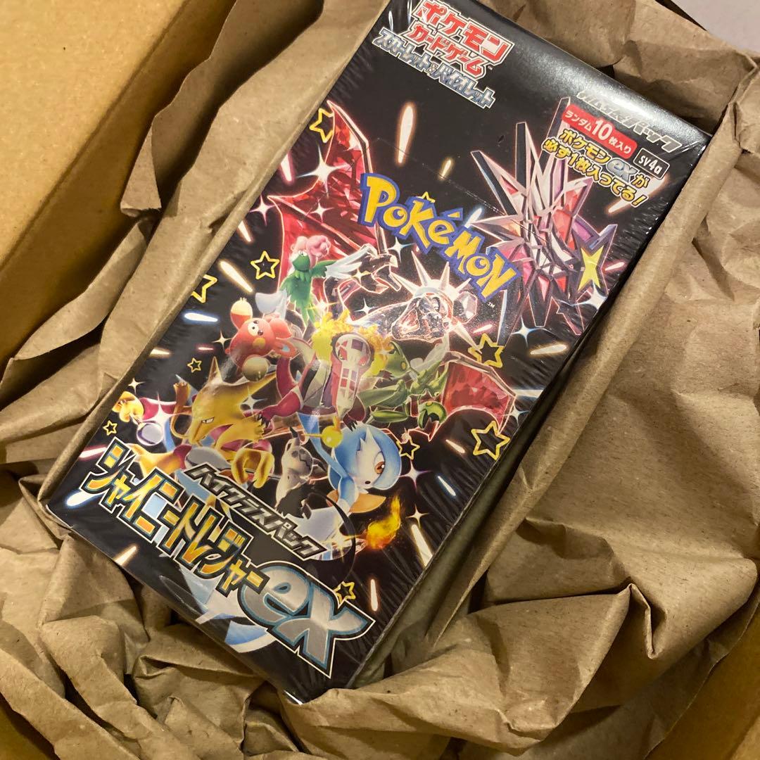 ポケモンカードゲーム シャイニートレジャー　ex box 未開封