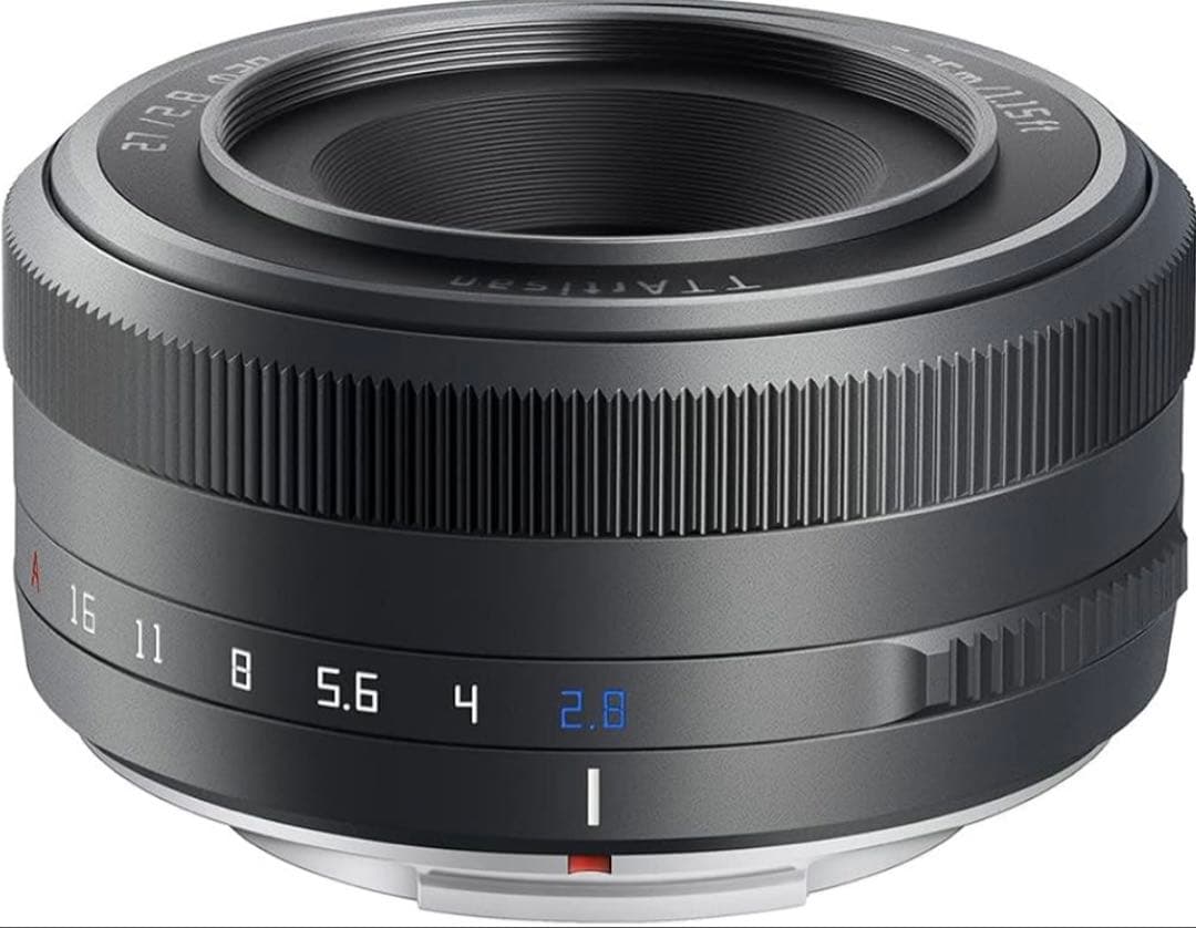 TTArtisan AF27mm f/2.8 X(T)Xマウント チタンブラック
