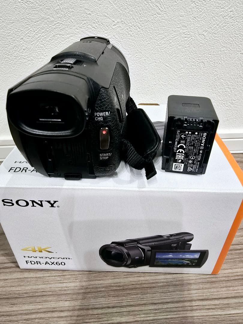 SONY FDR-AX60 4Kビデオカメラ美品
