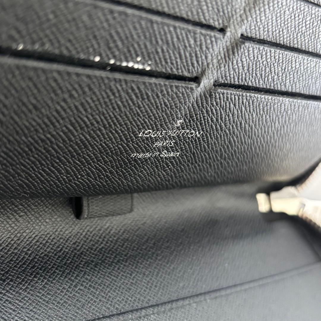 【Louis Vuitton】 ジッピーオーガナイザー✨青白黒ブラシデザイン