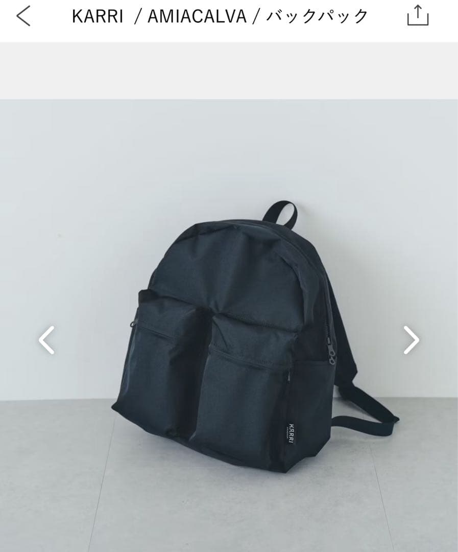 KARRI / AMIACALVA / バックパック