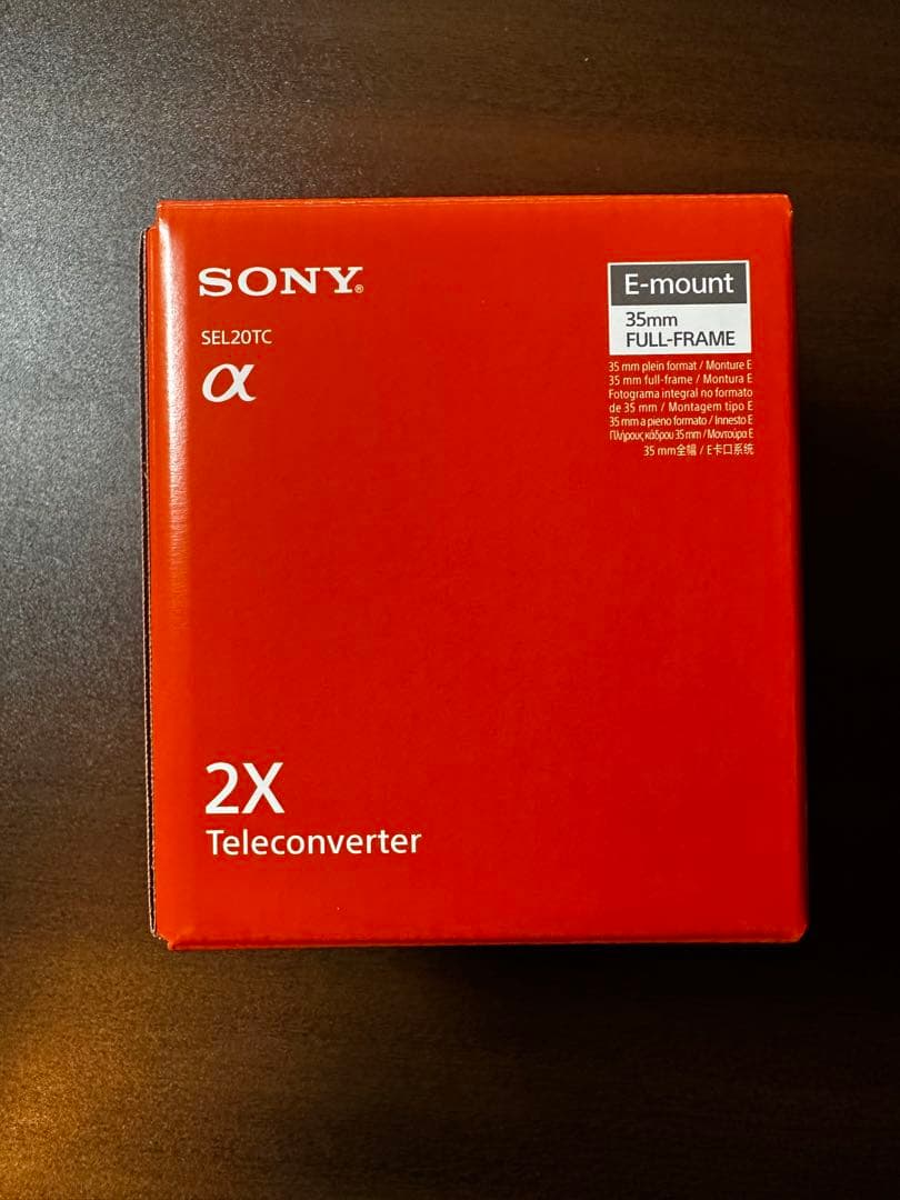 2× テレコンバーター　SEL20TC