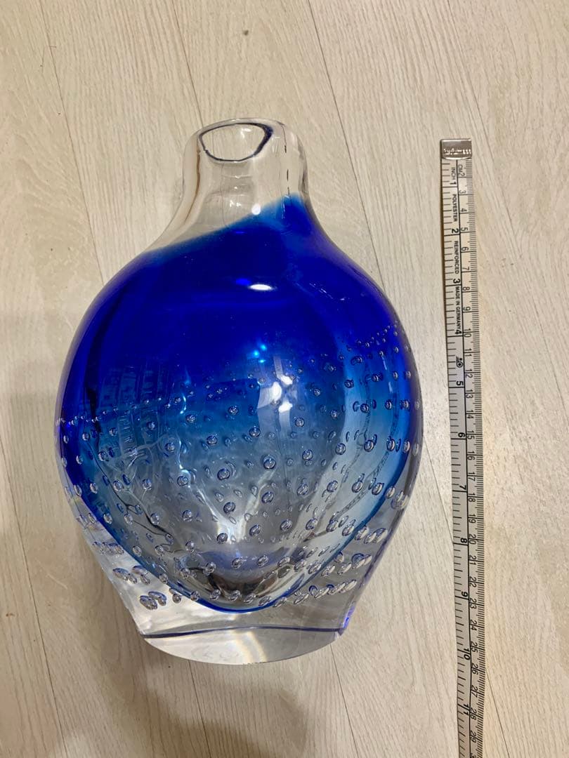 コスタボダ　ブルーの花瓶　希少