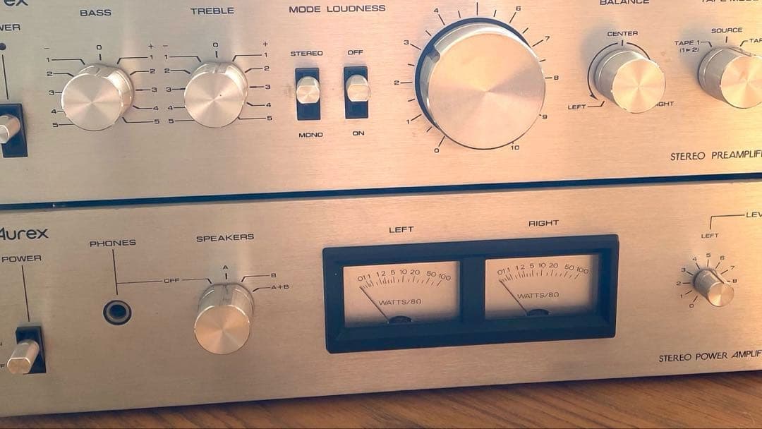 Aurex プリメインアンプ　sy-330