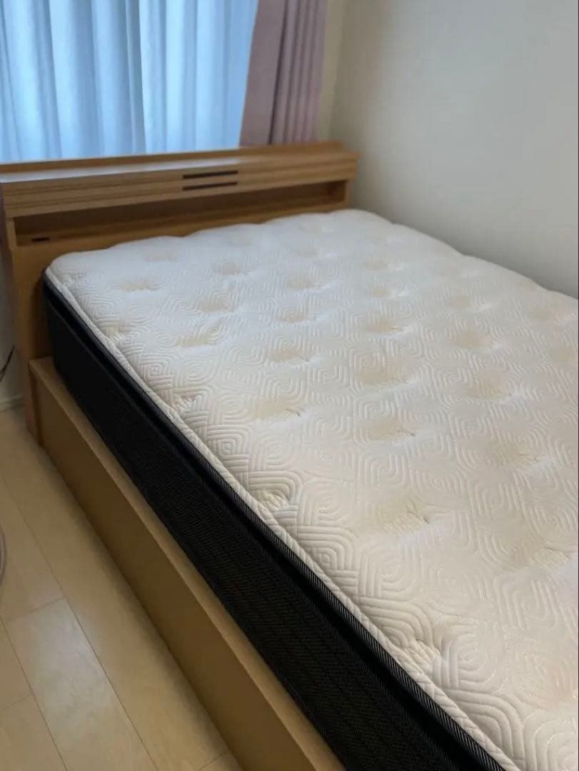 夏セール！美品セミダブル高級ベッドセット★ Sealy シーリー&フランスベッド