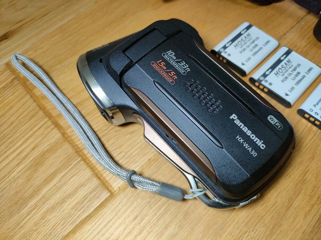 Panasonic HX-WA30 ビデオカメラ 防水