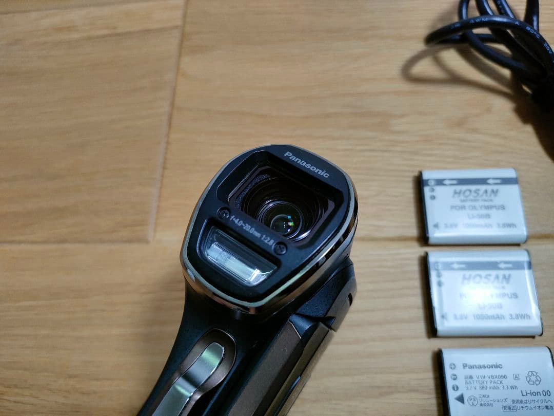 Panasonic HX-WA30 ビデオカメラ 防水