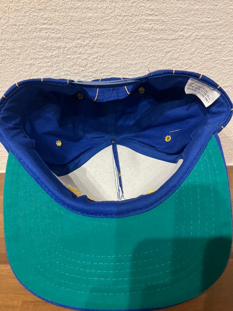 90's NIRVANA NEVERMINDストライプ キャップ ビンテージ