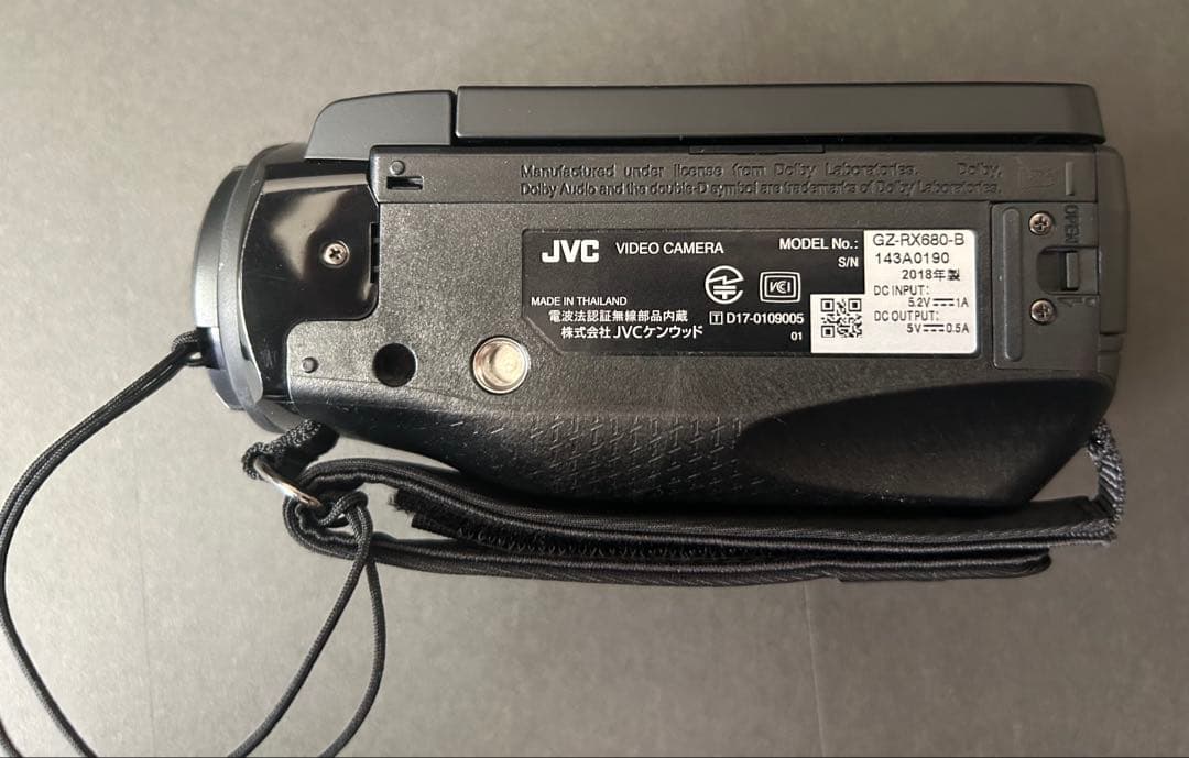 JVC Everio R ビデオカメラ 本体　GZ-RX680-B美中古品