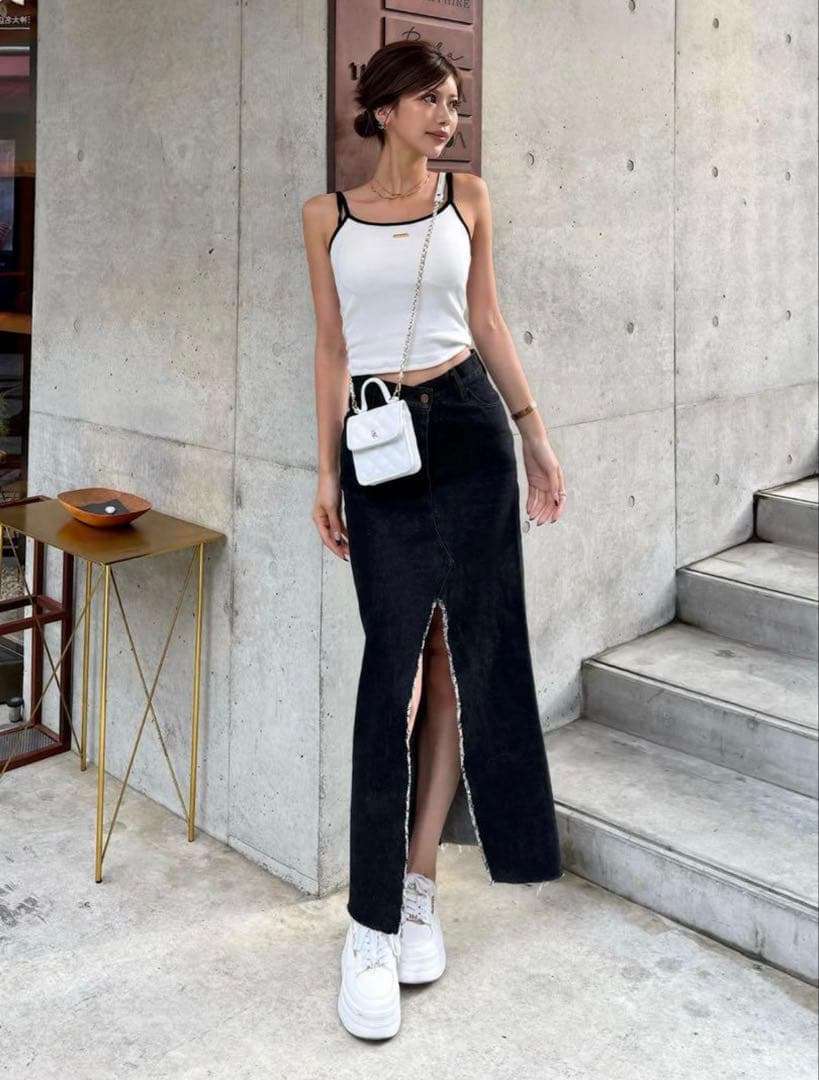 N♡ 取り置きDiante REMAKE DENIM SKIRT