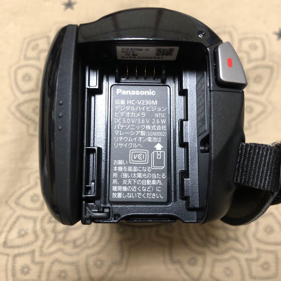 美品 Panasonic HC-V230M ビデオカメラ 動作確認済み