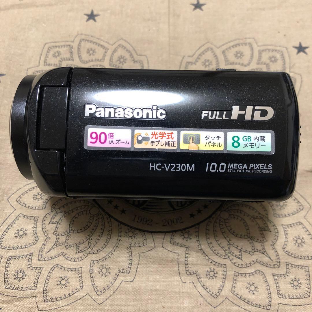 美品 Panasonic HC-V230M ビデオカメラ 動作確認済み