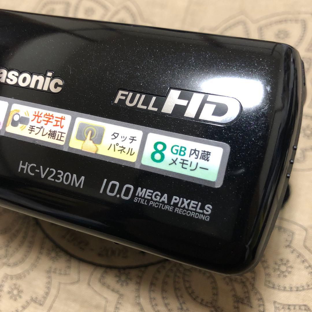 美品 Panasonic HC-V230M ビデオカメラ 動作確認済み