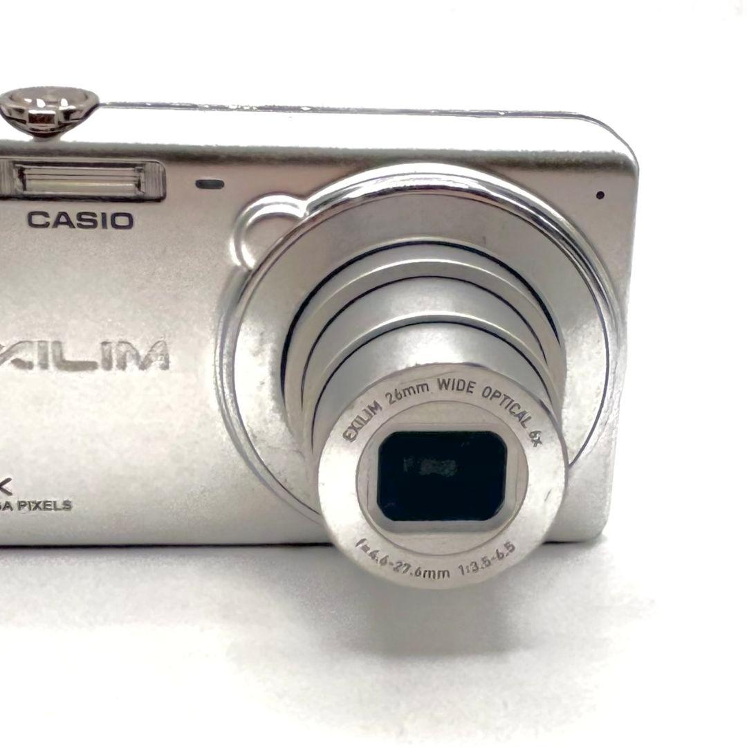 CASIO EXILIM EX-ZS25 シルバー 新品バッテリー付