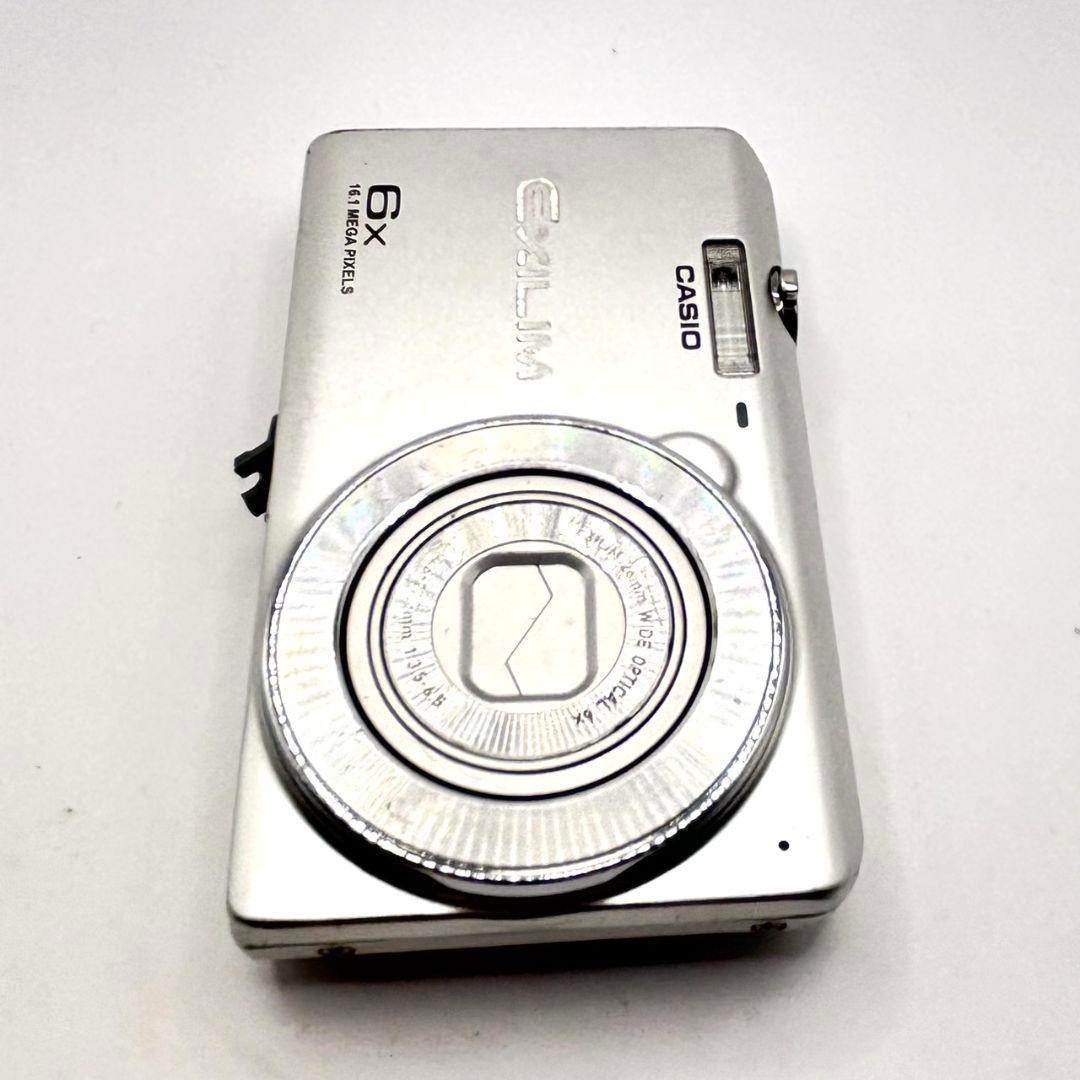 CASIO EXILIM EX-ZS25 シルバー 新品バッテリー付