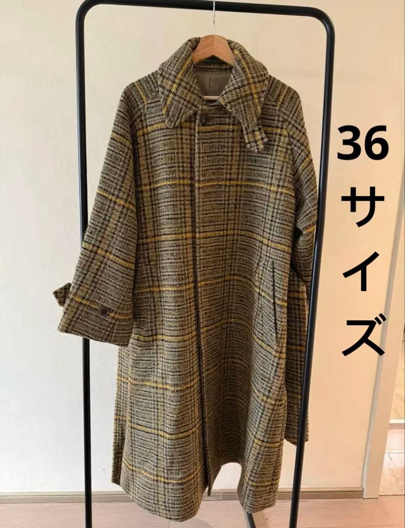 モッサ/GIOLICAチェックバルカラーコート