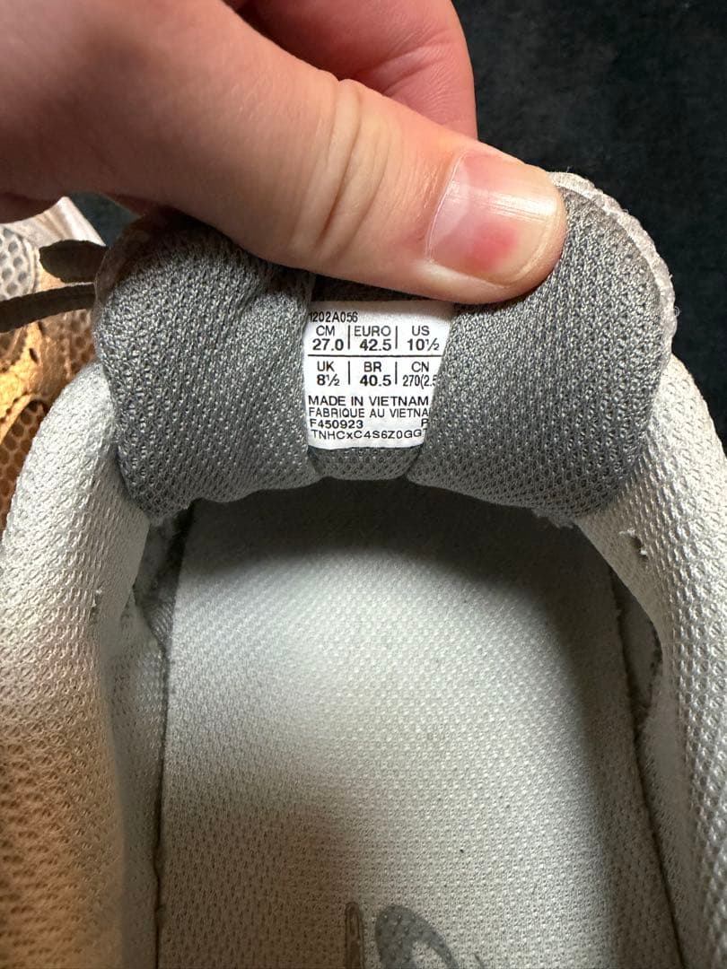 靴 ASICS GEL KAYANO14 Cloud Grey/Clay Grey