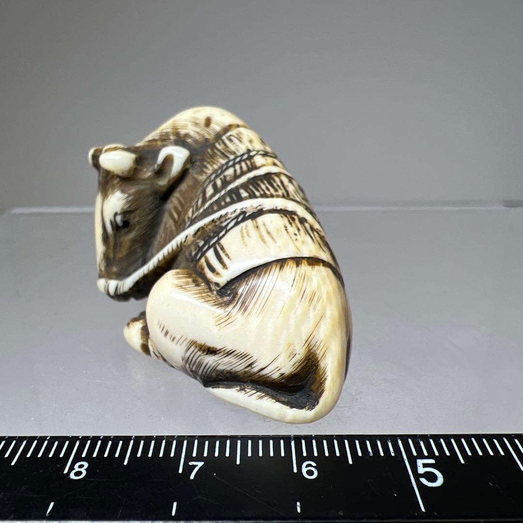 極上　喜久銘　牛根付　27g 東Y8-0114☆2F