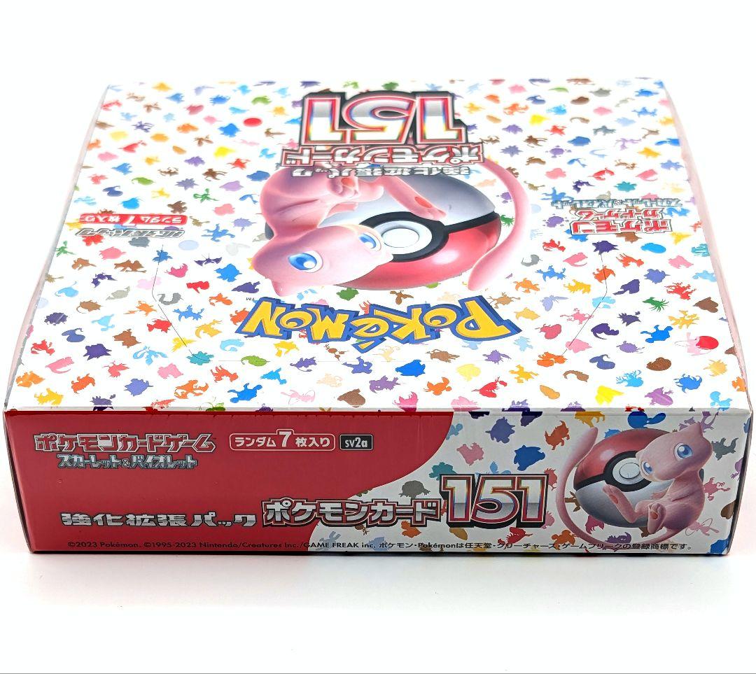 ポケモンカード151　１BOX　シュリンク付き未開封