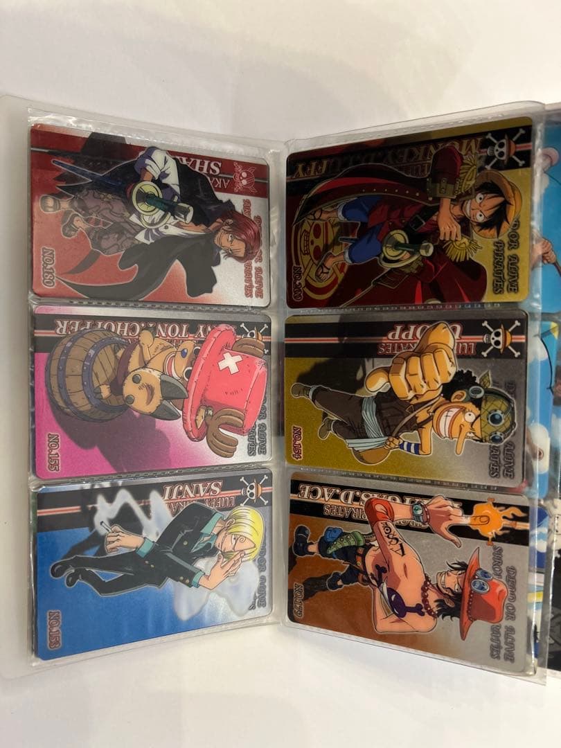 ワンピース 海賊王グミカード 86枚エース179 ルフィ200 エッチング仕様