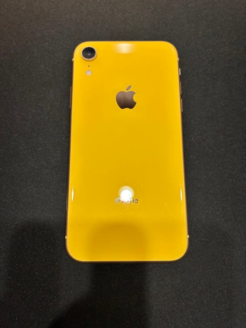 【値下げ】iPhone XR 64GB/SIMロック解除済/残量75%