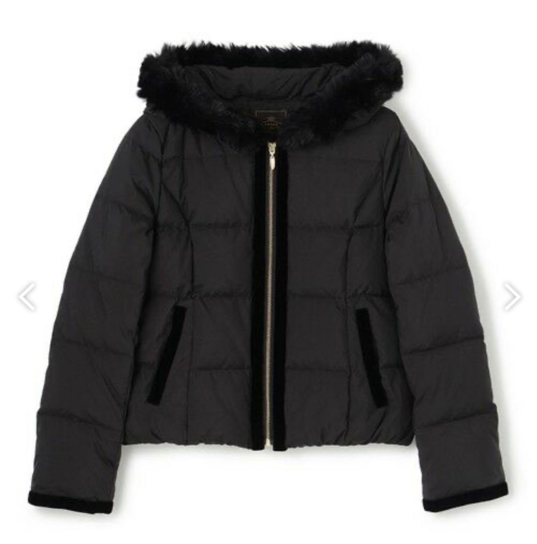 【超美品】★今年発売★数回着用のみ！TOCCAファー付きダウン/黒