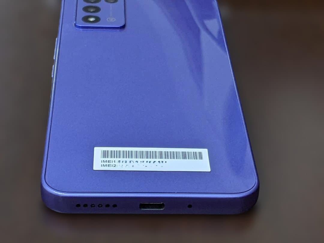 極美 Libero 5G III A202ZT パープル 64GB SIMフリー