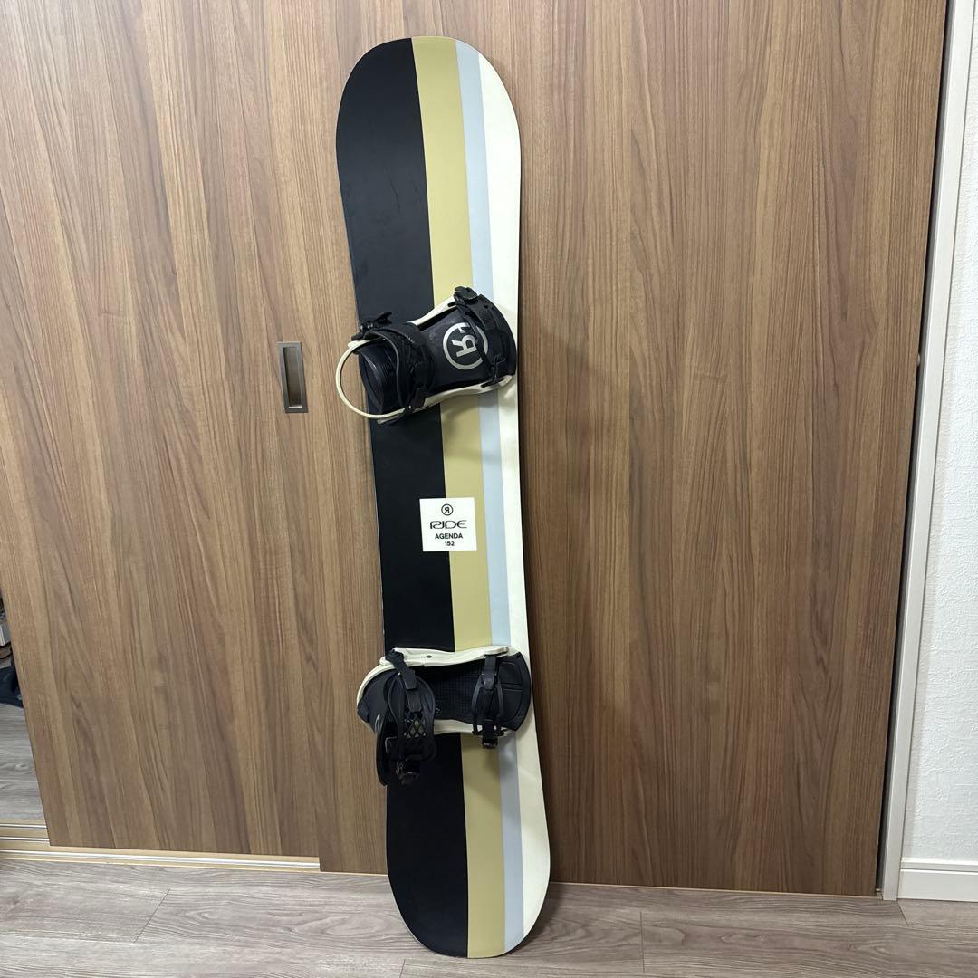 RIDE スノーボード アジェンダ152センチ ビィンディングMサイズ