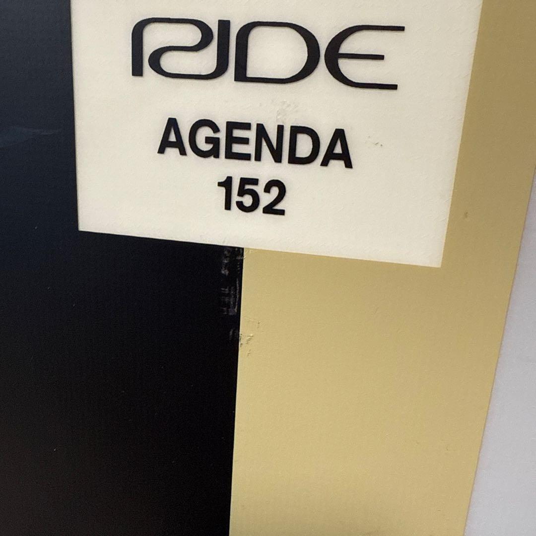 RIDE スノーボード アジェンダ152センチ ビィンディングMサイズ