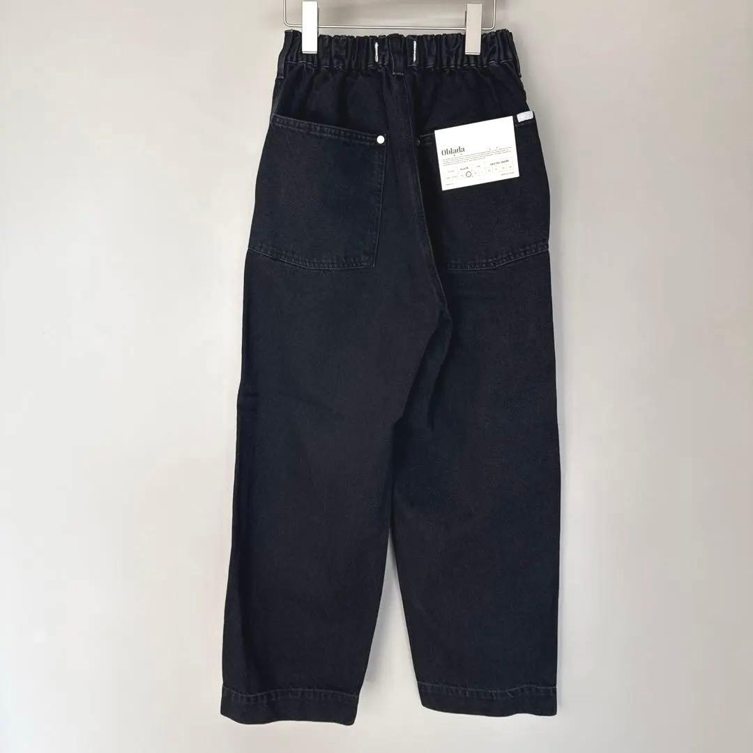 Oblada(オブラダ) SKATER JEANS S ブラック